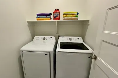 Private laundry room