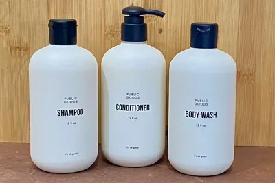 Utah Escapes provides Public Goods soap amenities