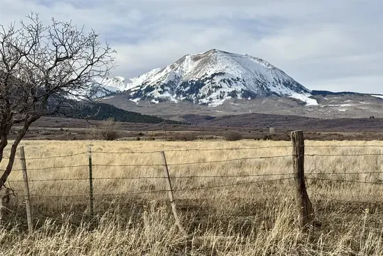 View of the La Sals from the House