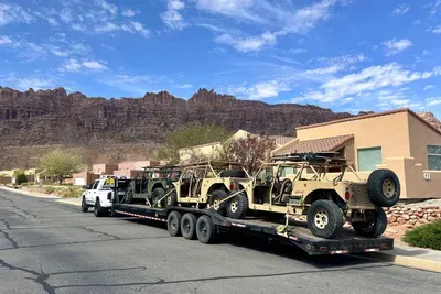 Rim Village offers plenty of space for trailers!