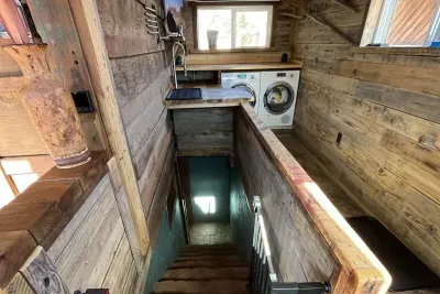 Private Laundry & Stair Access to the Basement