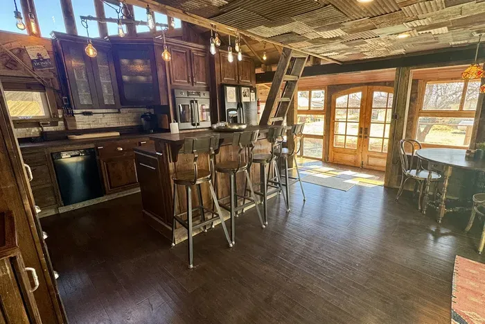 Fully Equipped Kitchen with so much character!