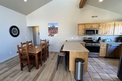 Open concept floor plan