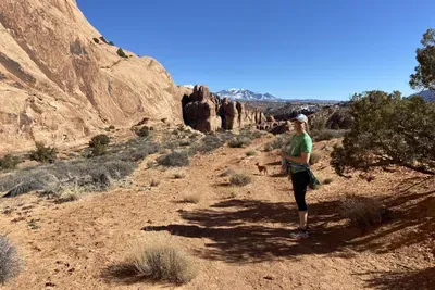 Hiking abounds in Moab!