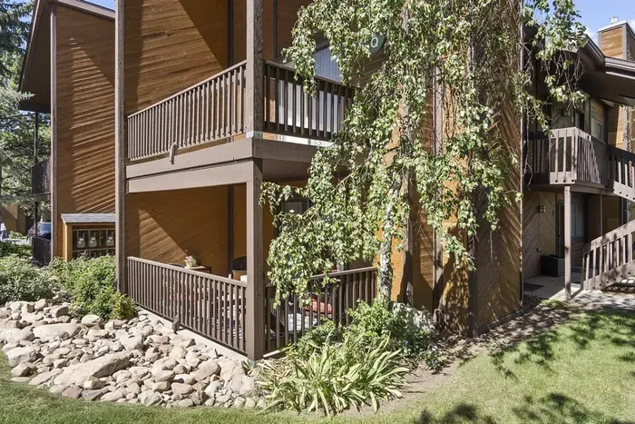 Ground floor unit with private covered patio