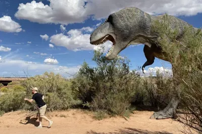 Go play with the dinosaurs!