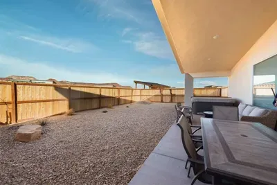 Outdoor Patio with Private Hot Tub