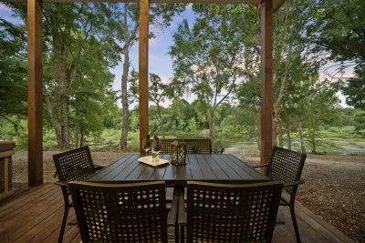 Dining Table on Lower Deck