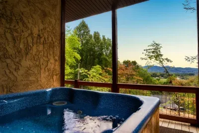 Hot Tub on Lower Deck