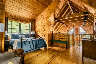 Loft Bedroom with queen bed