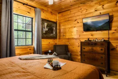 Bedroom 1 with king bed