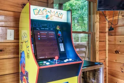 Arcade in the game room