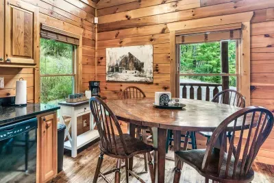 Open Kitchen with fully stocked coffee bar