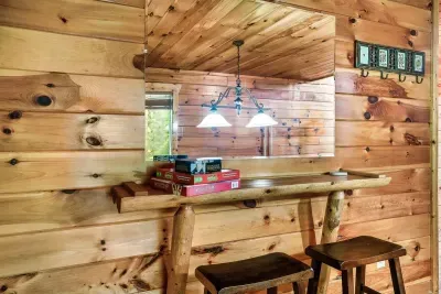 Game room with board games