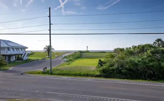 Grand Isle upstairs balcony view 1