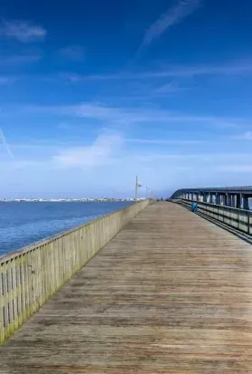 Grand Isle fishing pier