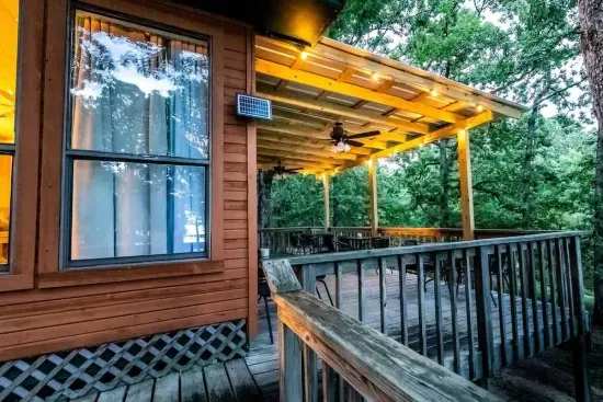 Outdoor seating area