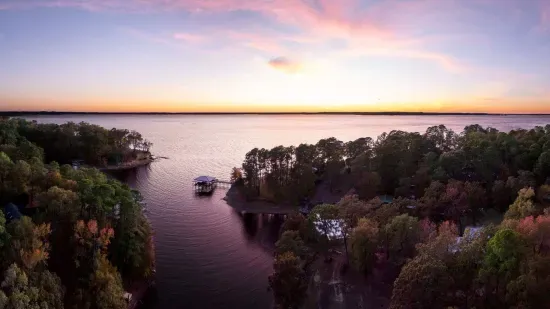 Aerial Sunset