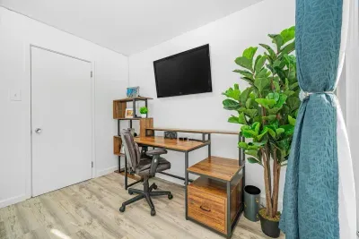 Working Area in the Master Bedroom