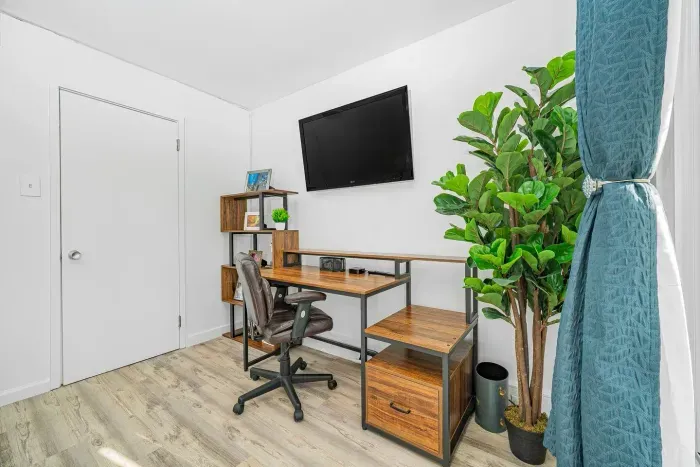 Working Area in the Master Bedroom