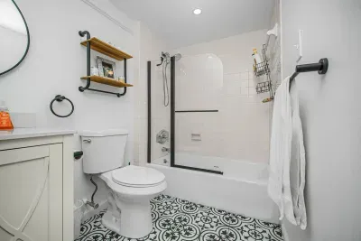 Bathtub with Shower