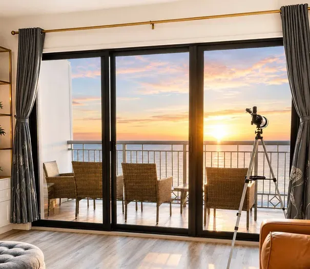 Stunning sunrise view