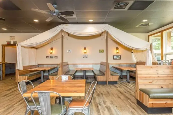 Campfire Grill is a great option for dining out while staying on the resort