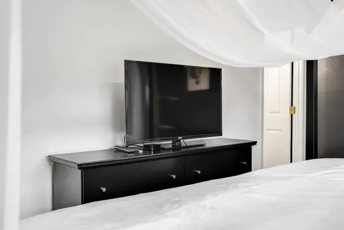 Bedroom #2 (3rd Floor) - Smart TV (complementary Sling TV) and dresser.