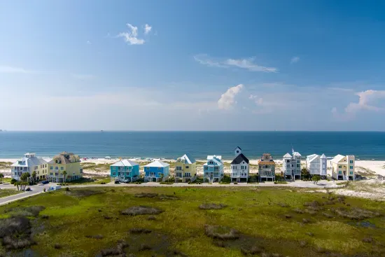 current tides Large beach homes 