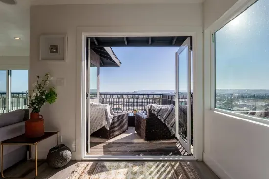 Balcony from the kitchen