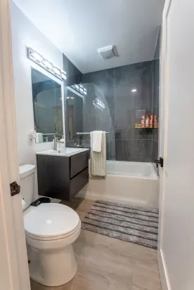 Downstairs shared full bathroom