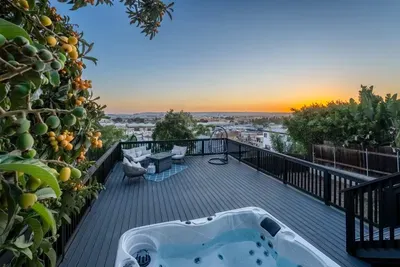 Hot Tub with a view!