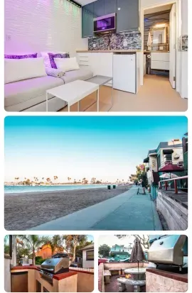 Mission Beach Suite, Parking, Steps 2 Ocean