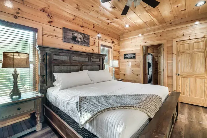 Beautifully decorated bedrooms with king beds 