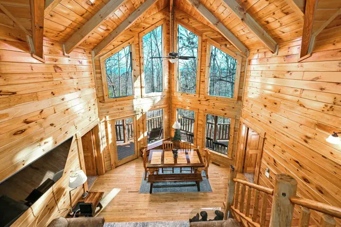 Set amidst the treetops-you’ll feel like you’re in your own treehouse!