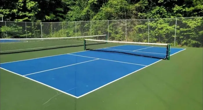 Pickleball court