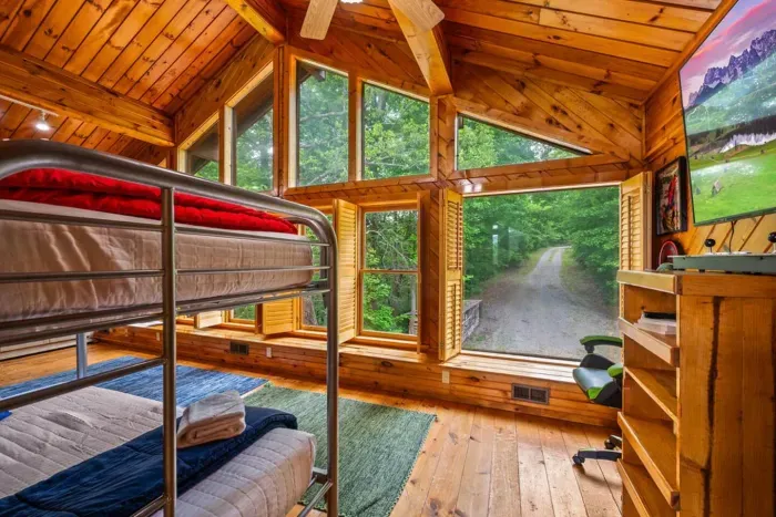 Loft with natural light and marvel decor