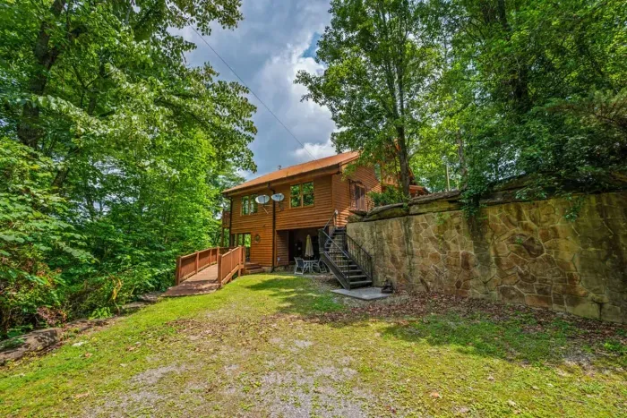 Second driveway for extra parking 