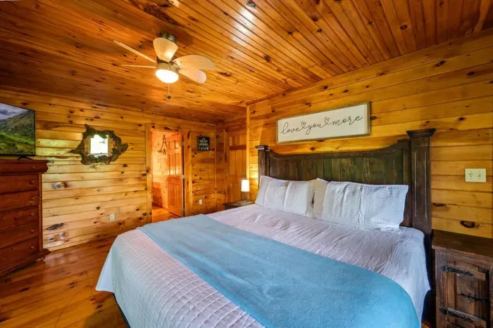 Walk in closet and streaming TV