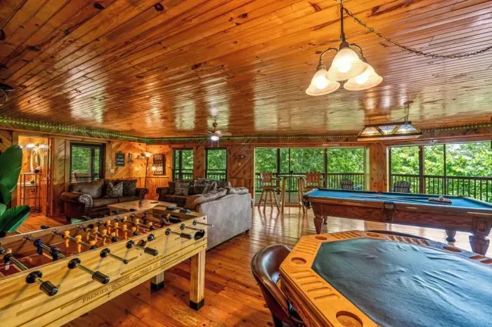 Even with all the area has to offer, you won't want to leave the cabin
