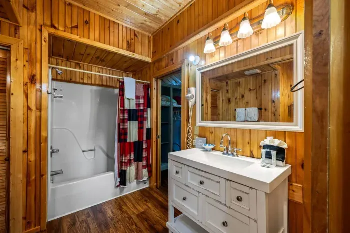 Bathroom attached to bedroom 2