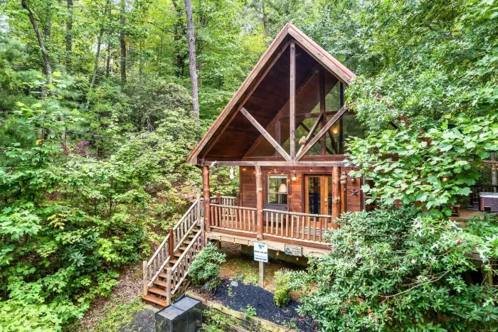 Secluded for those who enjoy privacy and peace surrounded by nature 