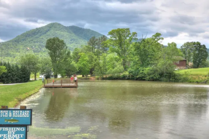 Fishing pond included in your stay 