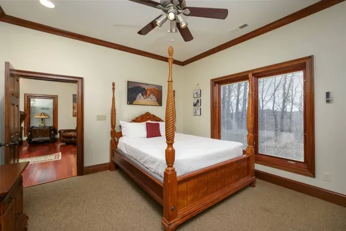 Bedroom four with king bed 