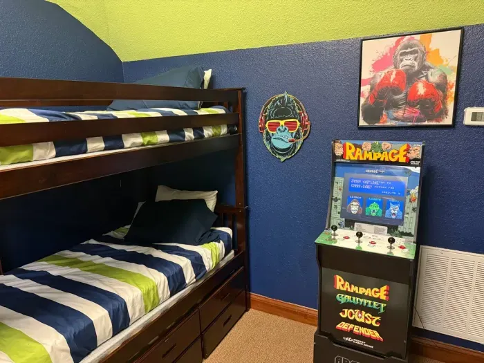 Arcade games have been moved to the gaming zone 