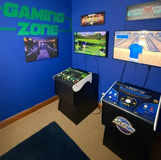 Golden Tee and Silver Strike in the Game Zone!