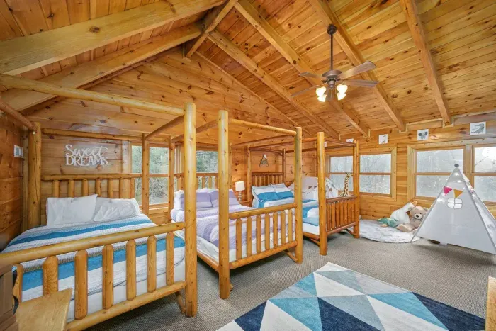 Loft area for kids to give parents a break!