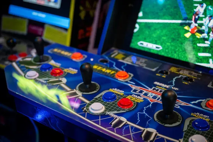 Retro arcade game adds a fun, family-friendly entertainment space