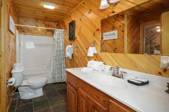 Downstairs guest bathroom 