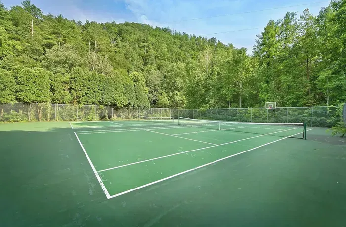 Tennis courts, pickleball, and basketball included with your stay